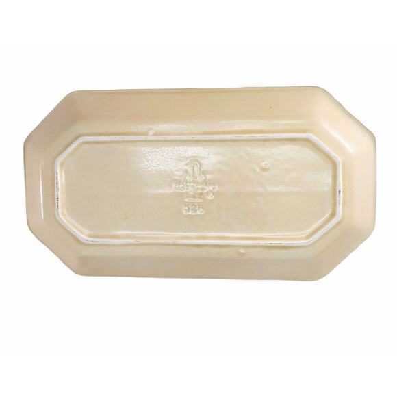 Pfaltzgraff Village 528 Bread Plate Platter Tray A Joyous Heart Stoneware VTG - Picture 3 of 9